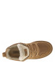 Thumbnail Sneakers en cuir camel à talon plat avec pourvues d'une languette rembourrés - Image 5