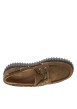 Thumbnail Mocassins bateau Torhill Boat en cuir marron à talon plat munis de lacets plats - Image 5