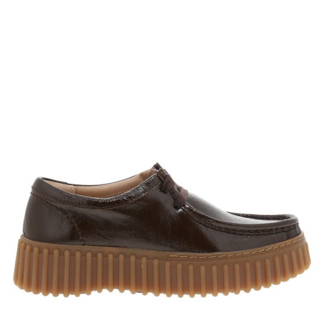 Mocassins Torhill Bee en cuir marron à talon...