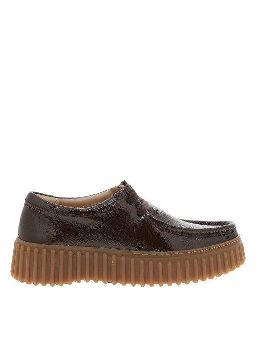 Mocassins Torhill Bee en cuir marron à talon...
