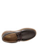 Thumbnail Mocassins Torhill Bee en cuir marron à talon plat munis de lacets plats - Image 5