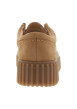 Thumbnail Mocassins Torhill Bee en cuir camel à talon plateau munis de lacets plats - Image 4