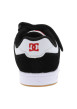 Thumbnail Baskets skate Manteca 4 V en cuir blanches et noir à talon plat et logo - Image 4