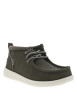 Thumbnail Sneakers Wally Mid Gripr Classic olive à talon plat dotées de lacets élastiqués - Image 2