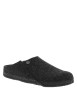 Thumbnail Mules Zermatt en flanelle de laine anthracite à semelle crêpée plate et première nubuck biologique - Image 2