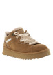 Thumbnail Baskets en cuir camel à talon compensé bas pourvues de deux lacets - Image 2