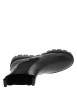 Thumbnail Boots en cuir noires avec un talon compensé et des soufflets élastiqués - Image 5