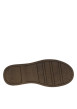 Thumbnail Bottines en cuir beige à talon compensé bas pourvues d'un zip latéral - Image 6