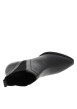 Thumbnail Boots en cuir noir à talon décroché moyen avec un soufflet élastiqué - Image 5