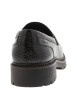 Thumbnail Mocassins marron à talon décroché bas pourvus d'une boucle métallique - Image 4