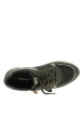 Thumbnail Baskets running kaki à talon plat dotées de lacets bicolores et d'un zip - Image 5