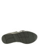 Thumbnail Baskets running kaki à talon plat dotées de lacets bicolores et d'un zip - Image 6