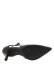 Thumbnail Escarpins chocolat à talon décroché moyen munis d'une boucle dorée - Image 6