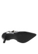 Thumbnail Escarpins noirs vernis à talon décroché moyen dotés d'une boucle - Image 6