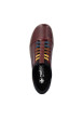 Thumbnail Sneakers en cuir bordeaux à talon plat pourvues d'une fermeture slip-on - Image 5