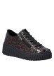 Thumbnail Sneakers marron à talon plateau pourvues d'une fermeture slip-on - Image 2