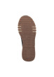 Thumbnail Baskets running en cuir brunes à talon plat avec lacets et zip latéral - Image 6