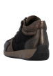 Thumbnail Sneakers bronze à talon plat pourvues de lacets et d'un zip latéral - Image 4