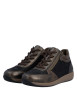 Thumbnail Sneakers bronze à talon plat pourvues de lacets et d'un zip latéral - Image 7