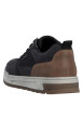 Thumbnail Sneakers noires à talon plat pourvues de lacets et d'un zip latéral - Image 4