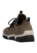 Thumbnail Sneakers brunes à talon compensé bas pourvues d'une fermeture à lacets - Image 4