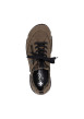 Thumbnail Sneakers brunes à talon compensé bas pourvues d'une fermeture à lacets - Image 5