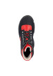 Thumbnail Bottines noires à talon compensé bas pourvues d'une fermeture zippée - Image 5