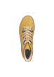 Thumbnail Bottines jaunes à talon plat pourvues de lacets et d'un zip latéral - Image 5