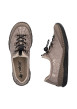 Thumbnail Sneakers beiges à talon plat pourvues d'une fermeture élastiquée - Image 8