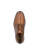 Thumbnail Derbies en cuir cognac pourvues d'une semelle à talon plat et de lacets - Image 5
