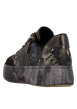 Thumbnail Sneakers multicolores à talon plateau pourvues de lacets et d'un zip - Image 4
