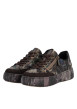 Thumbnail Sneakers multicolores à talon plateau pourvues de lacets et d'un zip - Image 7