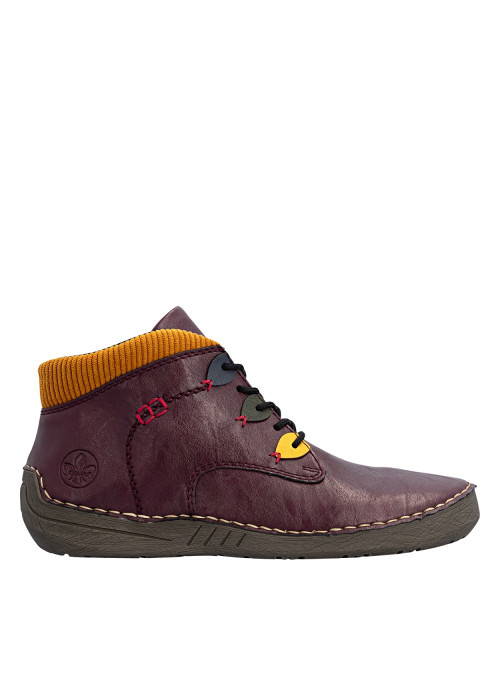 Sneakers violettes à talon plat pourvues de...