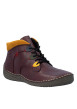 Thumbnail Sneakers violettes à talon plat pourvues de lacets et d'un zip latéral - Image 2