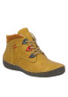 Thumbnail Sneakers jaunes à talon plat pourvues de lacets et d'un zip latéral - Image 2