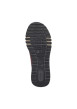 Thumbnail Baskets running en cuir bordeaux à talon plat avec lacets et zip latéral - Image 6