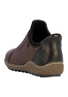 Thumbnail Sneakers en cuir cognac à talon plat pourvues d'une fermeture slip-on - Image 4