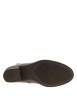 Thumbnail Boots brun à talon décroché bas dotée d'un zip latéral et du logo imprimé - Image 6