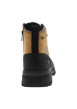 Thumbnail Bottines camel à talon décroché bas pourvues de lacets et d'un zip latéral - Image 4