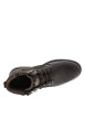 Thumbnail Boots marron à talon plat pourvues d'une fermeture zippée sur le côté - Image 5