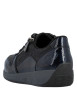 Thumbnail Sneakers noires à talon plat pourvues d'une fermeture à lacets - Image 4