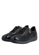 Thumbnail Sneakers noires à talon plat pourvues d'une fermeture à lacets - Image 7