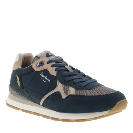 Baskets running Brit Boost bleu marine à talon...