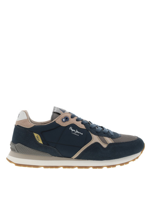 Baskets running Brit Boost bleu marine à talon...