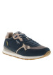 Thumbnail Baskets running Brit Boost bleu marine à talon plat munies de lacets et du logo - Image 2