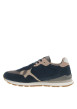 Thumbnail Baskets running Brit Boost bleu marine à talon plat munies de lacets et du logo - Image 3