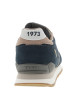 Thumbnail Baskets running Brit Boost bleu marine à talon plat munies de lacets et du logo - Image 4