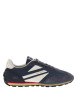 Thumbnail Baskets running Jason Street bleu marine à talon plat et logo
