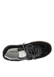 Thumbnail Tennis Aura Initials noir à talon plat pourvues de lacets ronds bicolores - Image 5