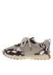 Thumbnail Baskets running Flow Emblem multicolores à talon plat munies de lacets - Image 3